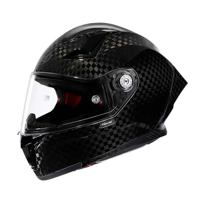 Full Face Motorcycle Helmet Lightweight Carbon Fiber DOT ECE Approved 13