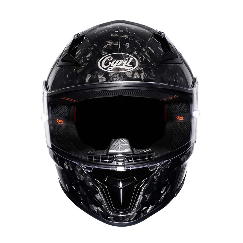 Full Face Motorcycle Helmet Lightweight Carbon Fiber DOT ECE Approved 2