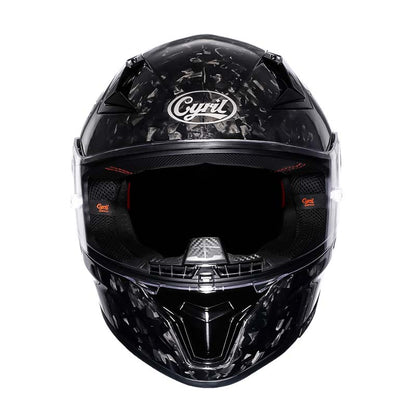 Full Face Motorcycle Helmet Lightweight Carbon Fiber DOT ECE Approved 2