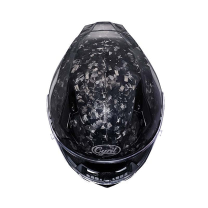 Full Face Motorcycle Helmet Lightweight Carbon Fiber DOT ECE Approved 3