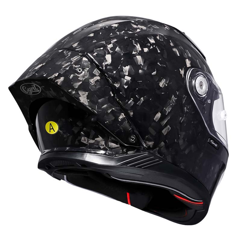 Full Face Motorcycle Helmet Lightweight Carbon Fiber DOT ECE Approved 4