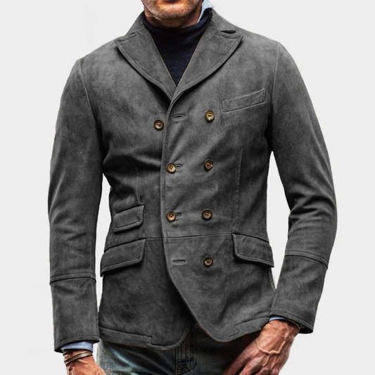 Eleganter Herren Blazer Mit Doppelter Knopfleiste – Stilvolles Sakko Für Jeden Anlass-1