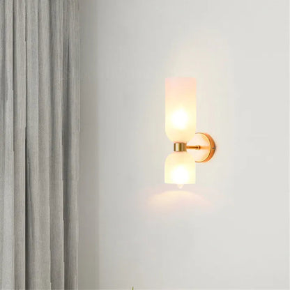 GlassAura – Zweischichtige Wandleuchte 8