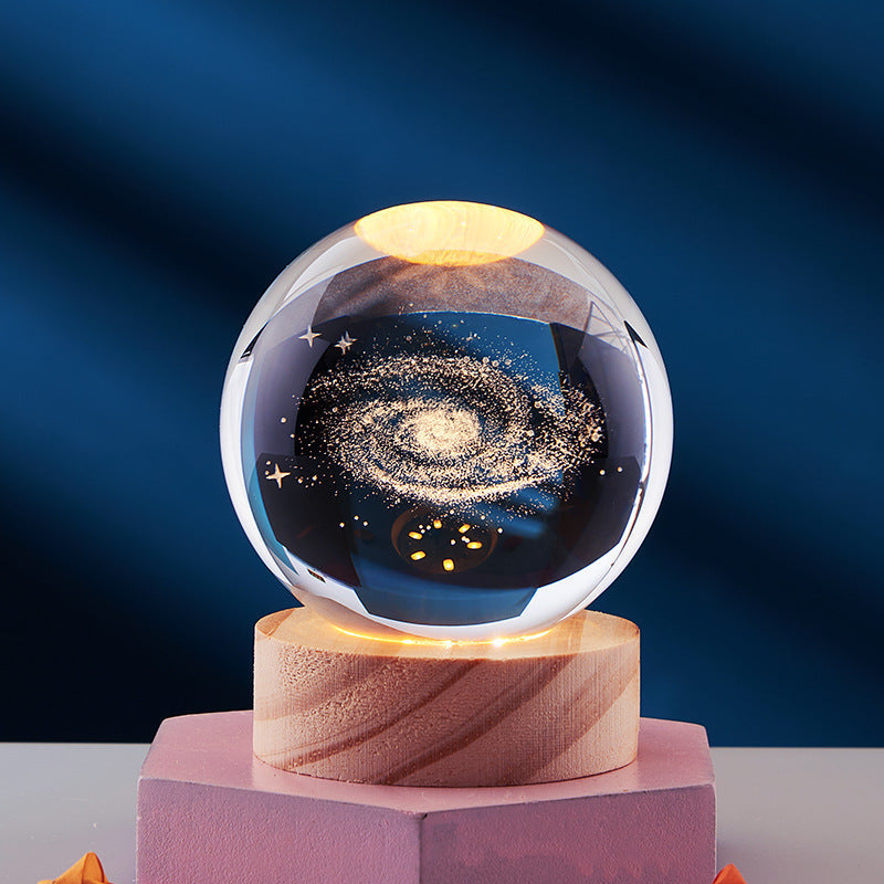 GleamSphere – Elegante 3D-Nachtlampe 18