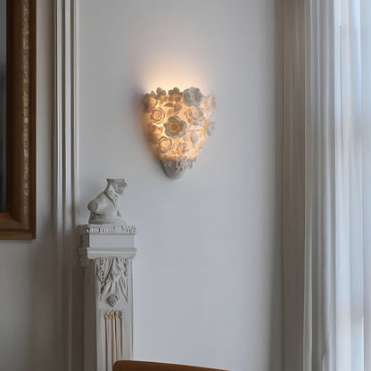 Glimora | Ästhetische Keramik-Blumen-Wandlampe 2