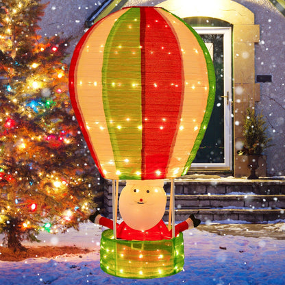 GlowBalloon – Pop-up-Weihnachtsdekoration mit LED-Weihnachtsmann-Display 1