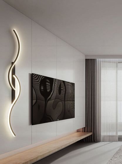 GlowCraft – Moderne LED-Wandleuchte mit künstlerischem Design 5