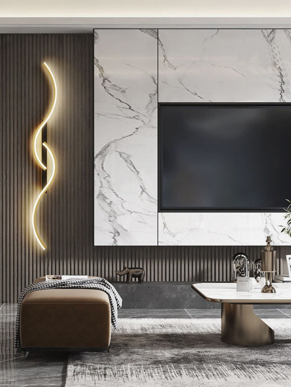 GlowCraft – Moderne LED-Wandleuchte mit künstlerischem Design 6
