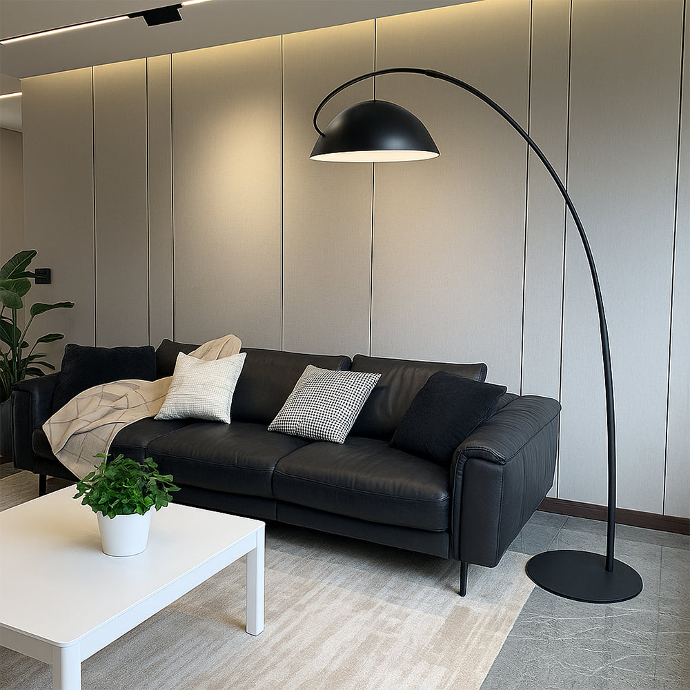 Glowna | Skandinavische lange Stehlampe für elegantes Interieur 0