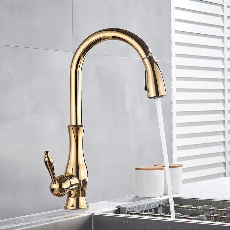 GoldenFlow – Stilvoller goldener Wasserhahn 4