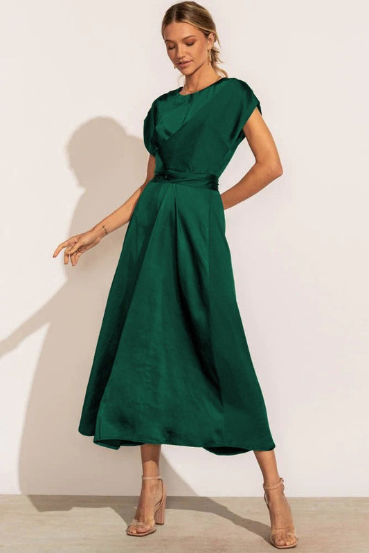 GracePurr - Elegantes Midi-Abendkleid 0