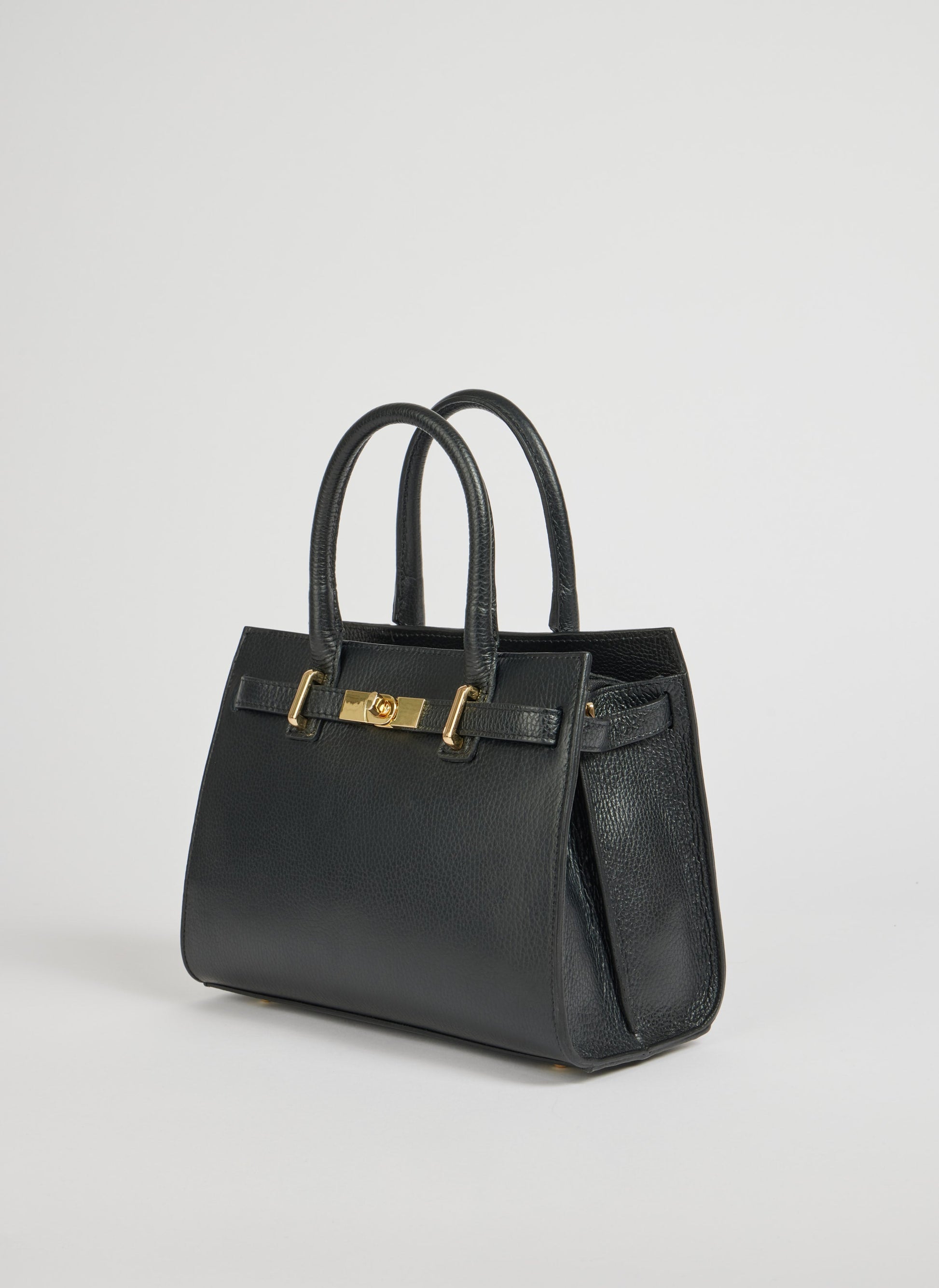 Grace Bag aus schwarzem Togo-Leder 1