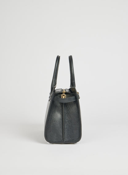 Grace Bag aus schwarzem Togo-Leder 2