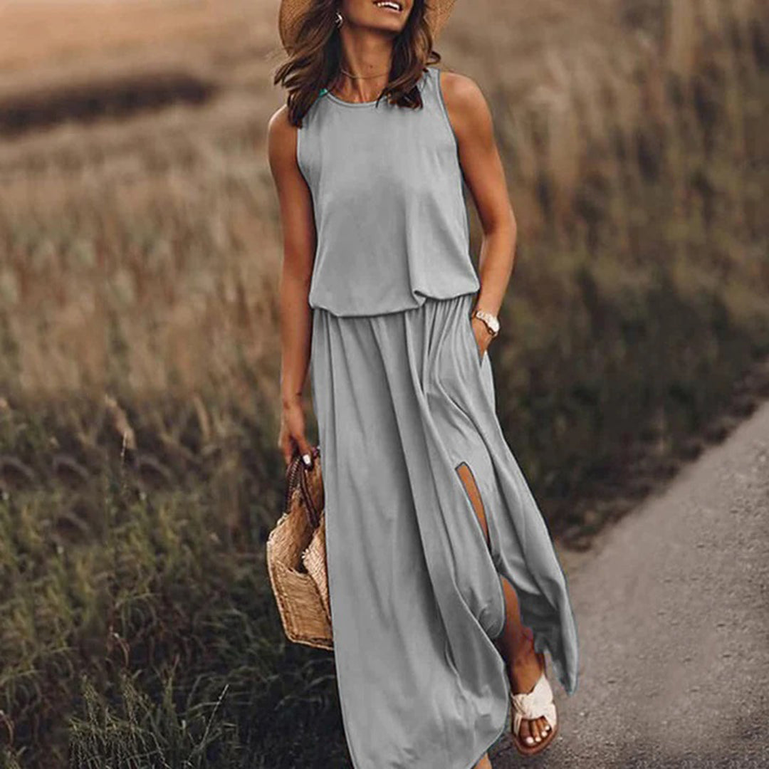Eliana - Luftiges Sommerkleid Damen Aus Atmungsaktivem Material für Jeden Anlass-4