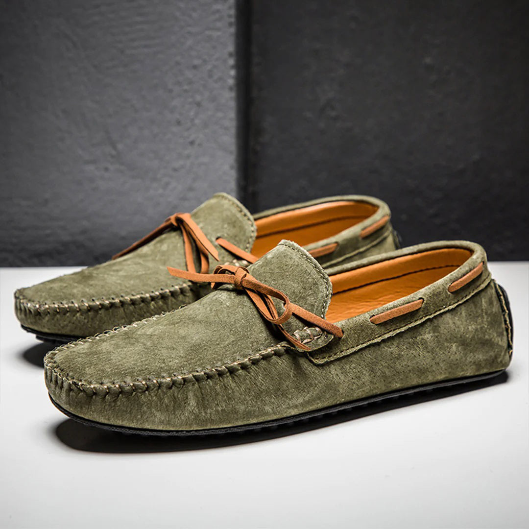 Variant image for Herren Slipper Schwarz Größe 42 Leder – Elegante Schlupfschuhe für Geschäft und Freizeit-53