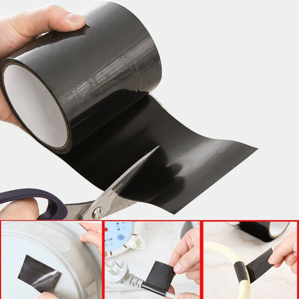 Waterproof sealing tape for pipe repairs – strong adhesion for indoor and outdoor areas