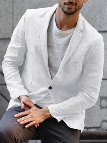 Elegante Herrenjacke aus Baumwolle – Stilvoll, Bequem und Vielseitig-1