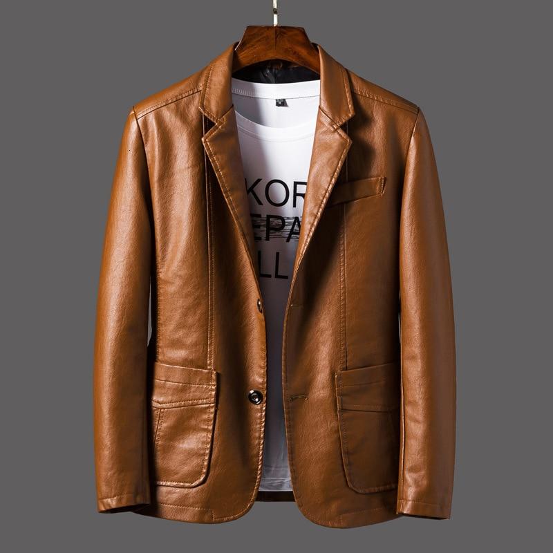 Variant image for JaySmith Men's Blazer Jacket - Premium Leather, Modern Cut, Versatile Design-17