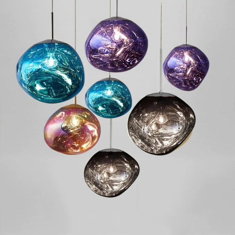 GentleGlow – Clear pendant light for a calming atmosphere