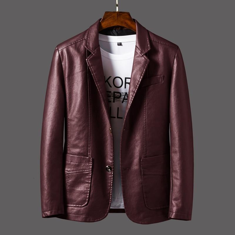 Variant image for JaySmith Men's Blazer Jacket - Premium Leather, Modern Cut, Versatile Design-9
