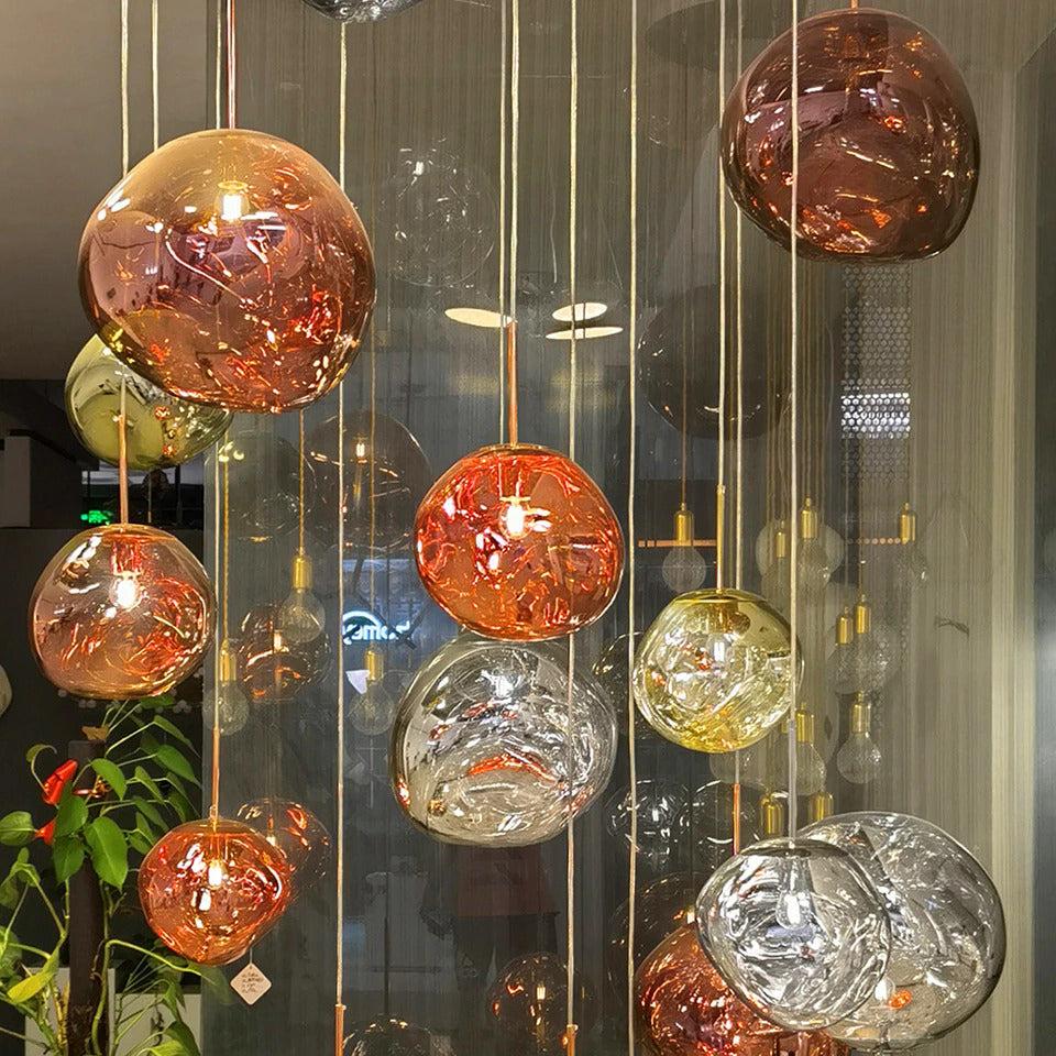 GentleGlow – Clear pendant light for a calming atmosphere