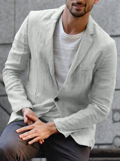 Variant image for Elegante Herrenjacke aus Baumwolle – Stilvoll, Bequem und Vielseitig-7