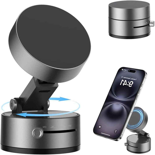 Handyhalterung Auto mit 360° Drehung – Magnetisch & Universell für iPhone und Android 0