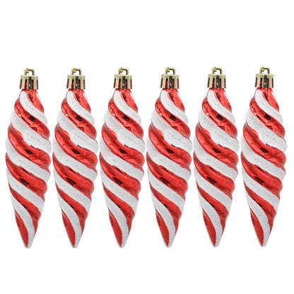 Hängende Weihnachtskugel Spirale 11 cm Hochwertiges Material Festliche Dekoration 0
