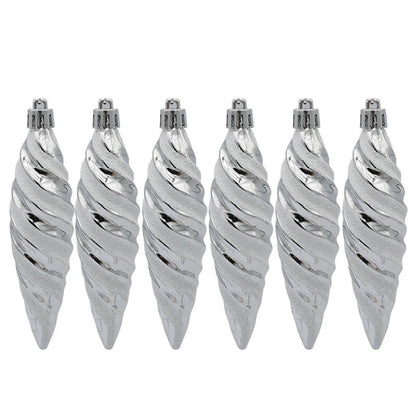 Hängende Weihnachtskugel Spirale 11 cm Hochwertiges Material Festliche Dekoration 7