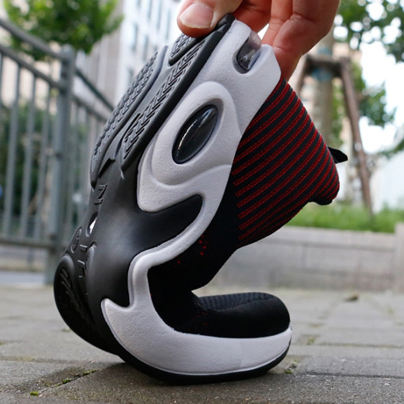 Herren Sneaker Schwarz Größe 42 Atmungsaktiv Sportlich-3
