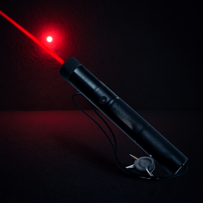Heller Aluminium Laserpointer mit Einstellbarem Fokus – Grüner Laserstrahl für Präsentationen und Outdoor-Aktivitäten 2