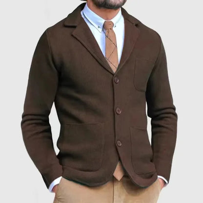 Variant image for Eleganter Herren Strickblazer - Atmungsaktiver Komfort & Vielseitiger Stil-37