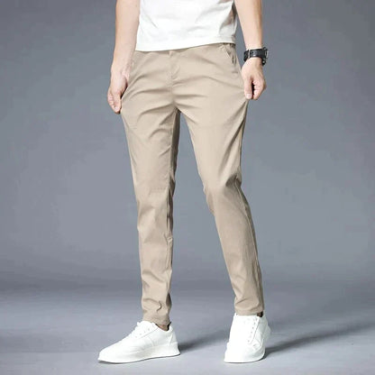 Herren Chino Hose Modern Slim Fit Dehnbar Komfortabel Baumwolle 4