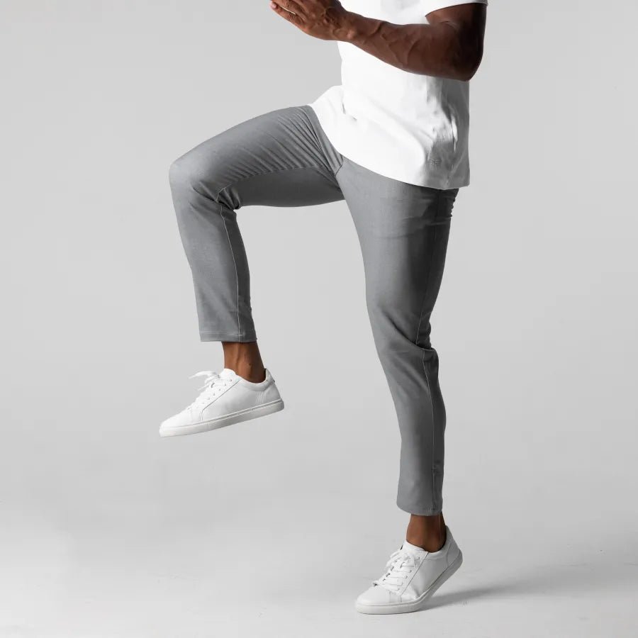 Herren Chino Hose Slim-Fit Bequem Stretchstoff Elegante Freizeitmode 2
