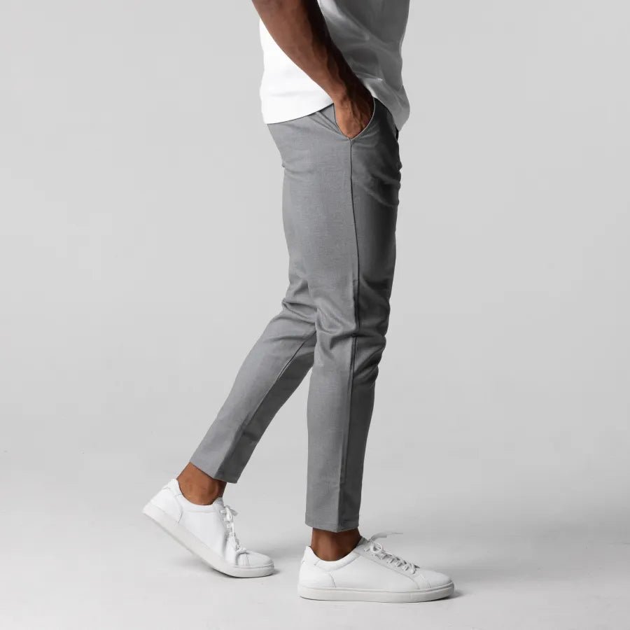 Herren Chino Hose Slim-Fit Bequem Stretchstoff Elegante Freizeitmode 4