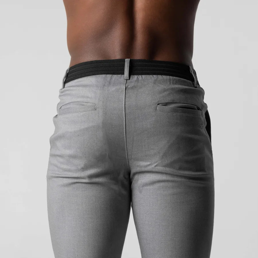 Herren Chino Hose Slim-Fit Bequem Stretchstoff Elegante Freizeitmode 6