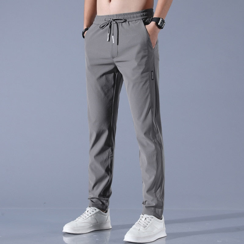 Herren Chino Hose Stilvoll Bequem Atmungsaktiv Baumwolle 4