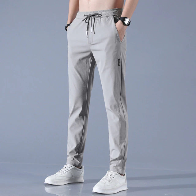 Herren Chino Hose Stilvoll Bequem Atmungsaktiv Baumwolle 6