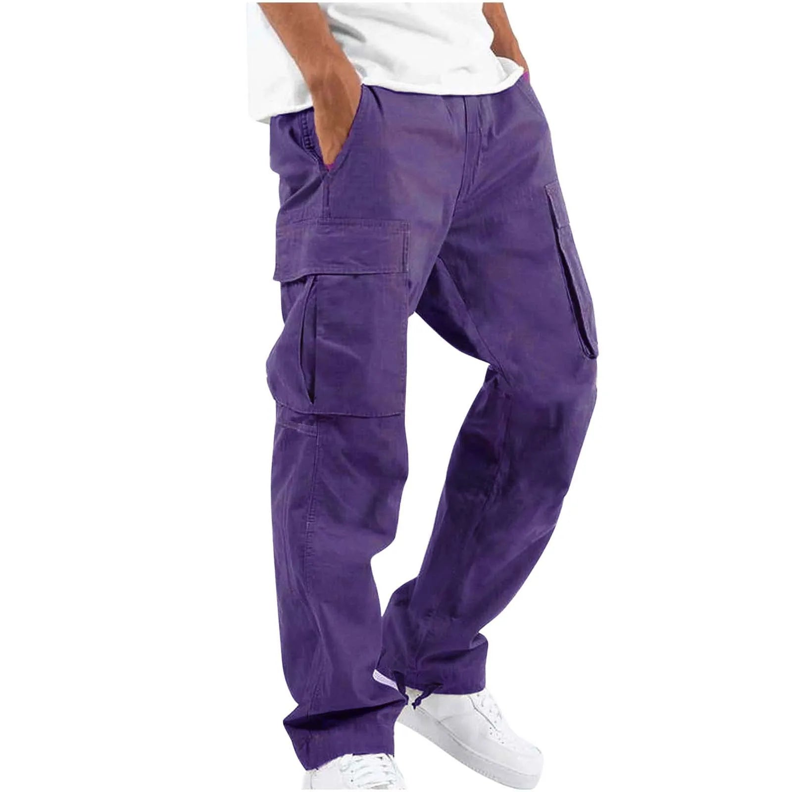 Herren Chino Hose Stylisch Bequem Atmungsaktiv Baumwolle 4