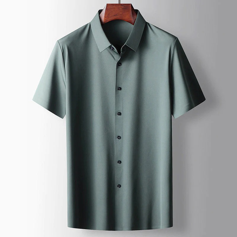 Herren Freizeithemd Alastair Button-Down Luxuriöser Stoff 0