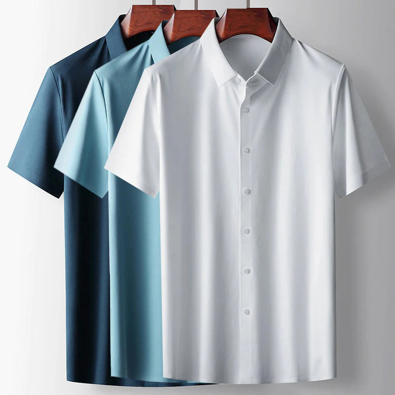 Herren Freizeithemd Alastair Button-Down Luxuriöser Stoff 8