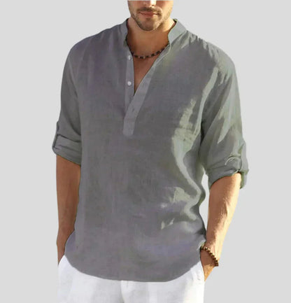 Herren Hemd Langarm Elegantes Design Atmungsaktiv Hochwertige Materialien 4