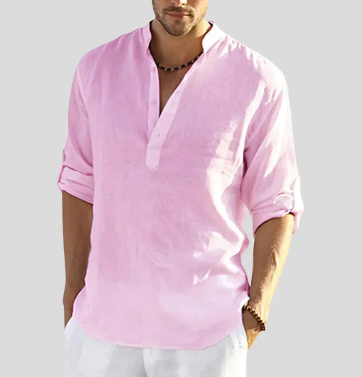 Herren Hemd Langarm Elegantes Design Atmungsaktiv Hochwertige Materialien 6