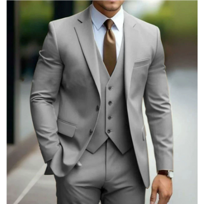 Herren Hochzeitsanzug 3-teilig Maßgeschneiderte Eleganz 10