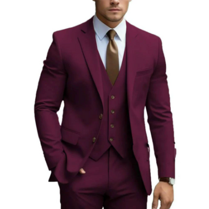 Herren Hochzeitsanzug 3-teilig Maßgeschneiderte Eleganz 2