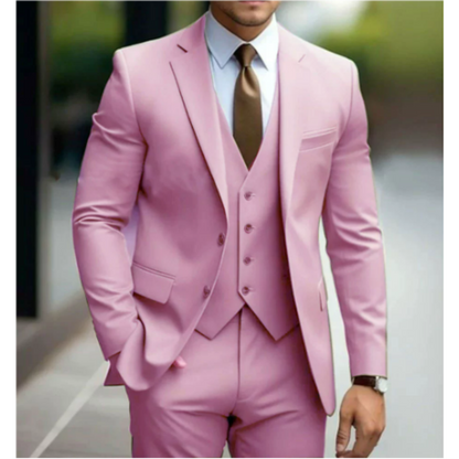 Herren Hochzeitsanzug 3-teilig Maßgeschneiderte Eleganz 8