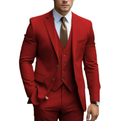 Herren Hochzeitsanzug 3-teilig Maßgeschneiderte Eleganz 9