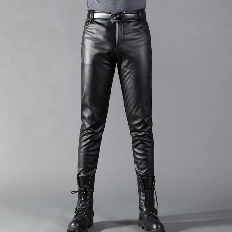 Herren Hosen Stretch Modernes Design Bequeme Passform Schwarz 0