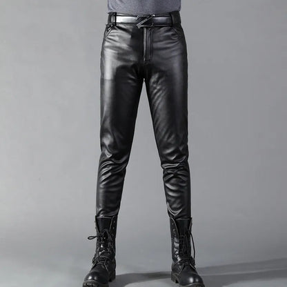 Herren Hosen Stretch Modernes Design Bequeme Passform Schwarz 0