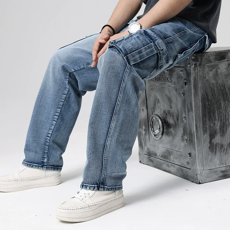 Herren Jeans Bequeme Passform Hochwertiger Denim für Alltag und Freizeit 5
